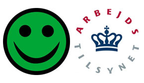 at grøn smiley